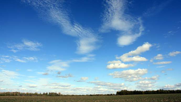 Облачный покров. Стоп-кадр «День Земли»