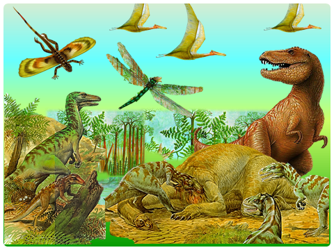 Мир динозавров: устрашающий и завораживающий.