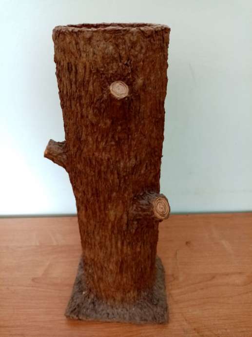 Имитация натуральной древесины из папье-маше