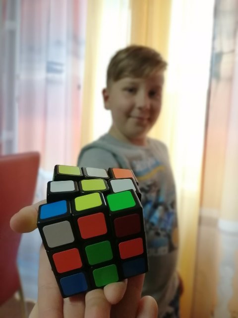 Собираем кубик Рубика