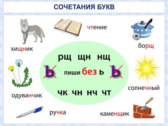 Альбом правил русского языка (8 класс)